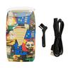 Graffiti 2-Piece Hair Clipper & Razor Set for Styling and Grooming