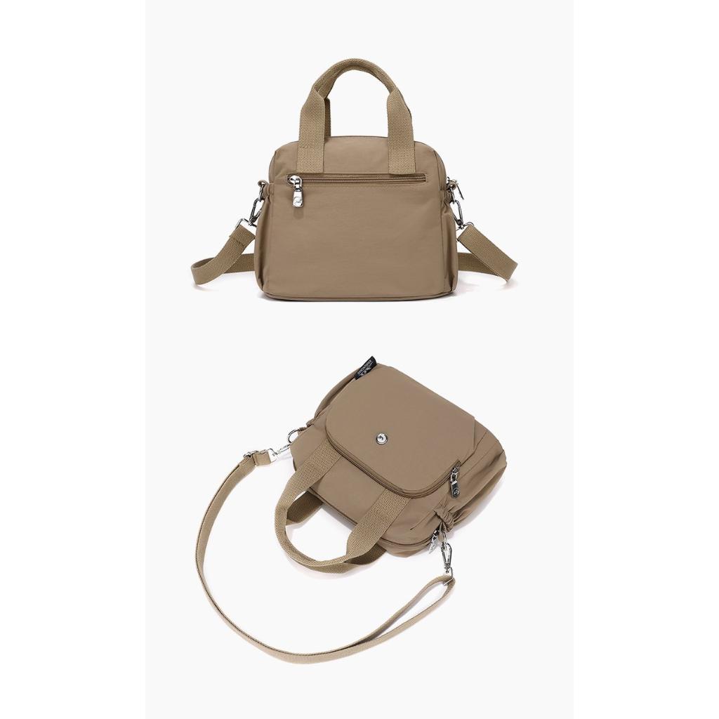 Xeie Thuk Shoulder Bag Unisex Nylon Large Capacity Multi Pocket Daily Casual