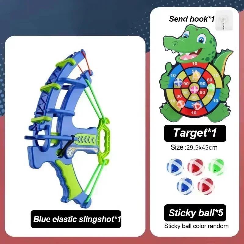 New Montessori Throw Sport Slings Target Sticky Ball Dartboard Basketball Board Games Educational Children'S Outdoor Game Toy