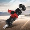 Ball Head Clamp W/ 1/4inch -20 Thread Ballhead Clamp Clip Rotatable Magic Arm Super Clamp for GPS Phone Monitor Video Light