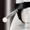Mi Ji Eggless Transparent Manual Female Masturbator - Penis-Shaped Adult Toy (30/box)