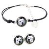 Dogo Argentino – A Set of Jewelry with Your Photo, a Woman's Ornament |