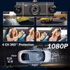 B16W Wifi-4 Lens 360 Degree Dash Cam For Cars Car DVR 1080P 4-Channel Front Camera Video Recorder Rear View Camera Night Vision