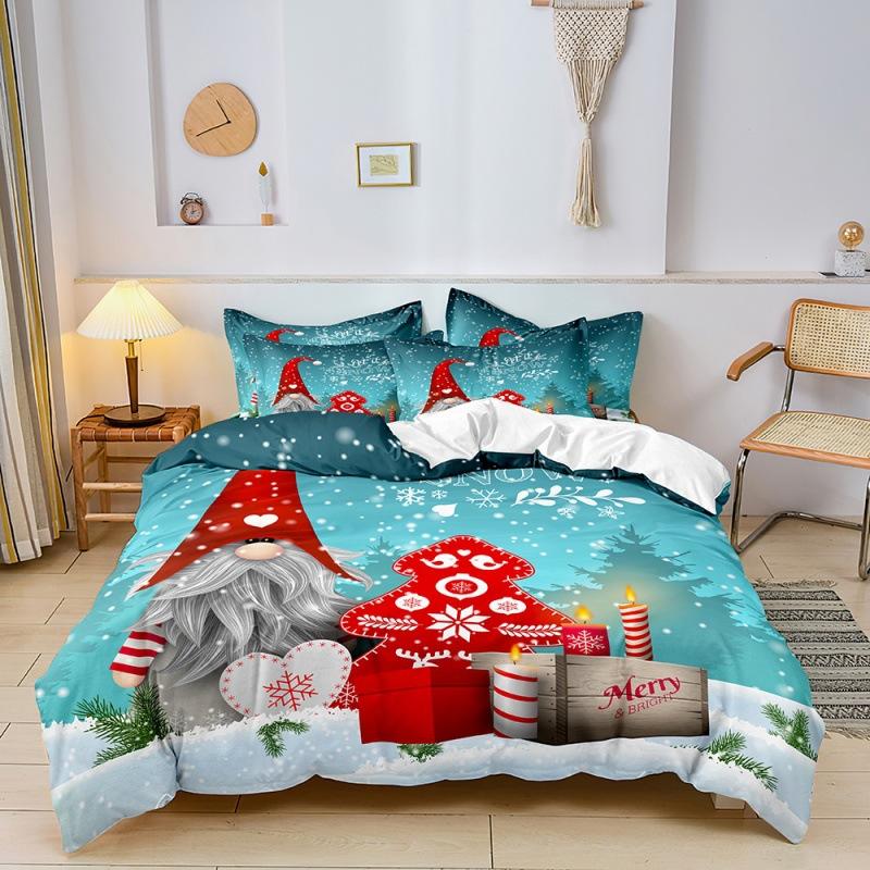 Fashion Technology Printing, 3D Digital Printing, Bedding, Duvet Covers, Pillowcases, Three-piece Sets