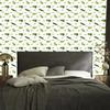 Crocodile Wallpaper White, Lime and Green for Living Room and Bedroom 50x1000