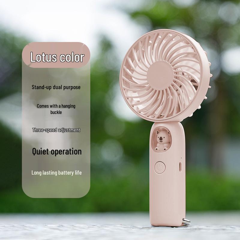 

Cartoon USB Rechargeable Mini Handheld Fan - Cute, Strong Wind, Portable Outdoor Use 3-inch