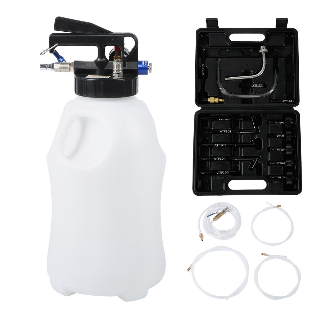 10L Pneumatic Automatic Transmission Oil Filling Dispenser Gear Box Oil Fluid Change Tool Kit