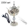 YXY Arabia Electronic Incense Burner 110V/220V Carbon Spice Stove Bakhoor Censer Exquisite Household Metal OUD Incense Holder