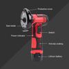 Cordless Brush Angle Grinder Kit 19500rpm Mini Electric Angle Grinding Tool with 2pcs 3900mAh Batteries and 10pcs