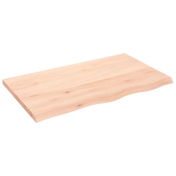 VidaXL Étagère murale 100x60x4 cm bois de chêne massif non traité 363570