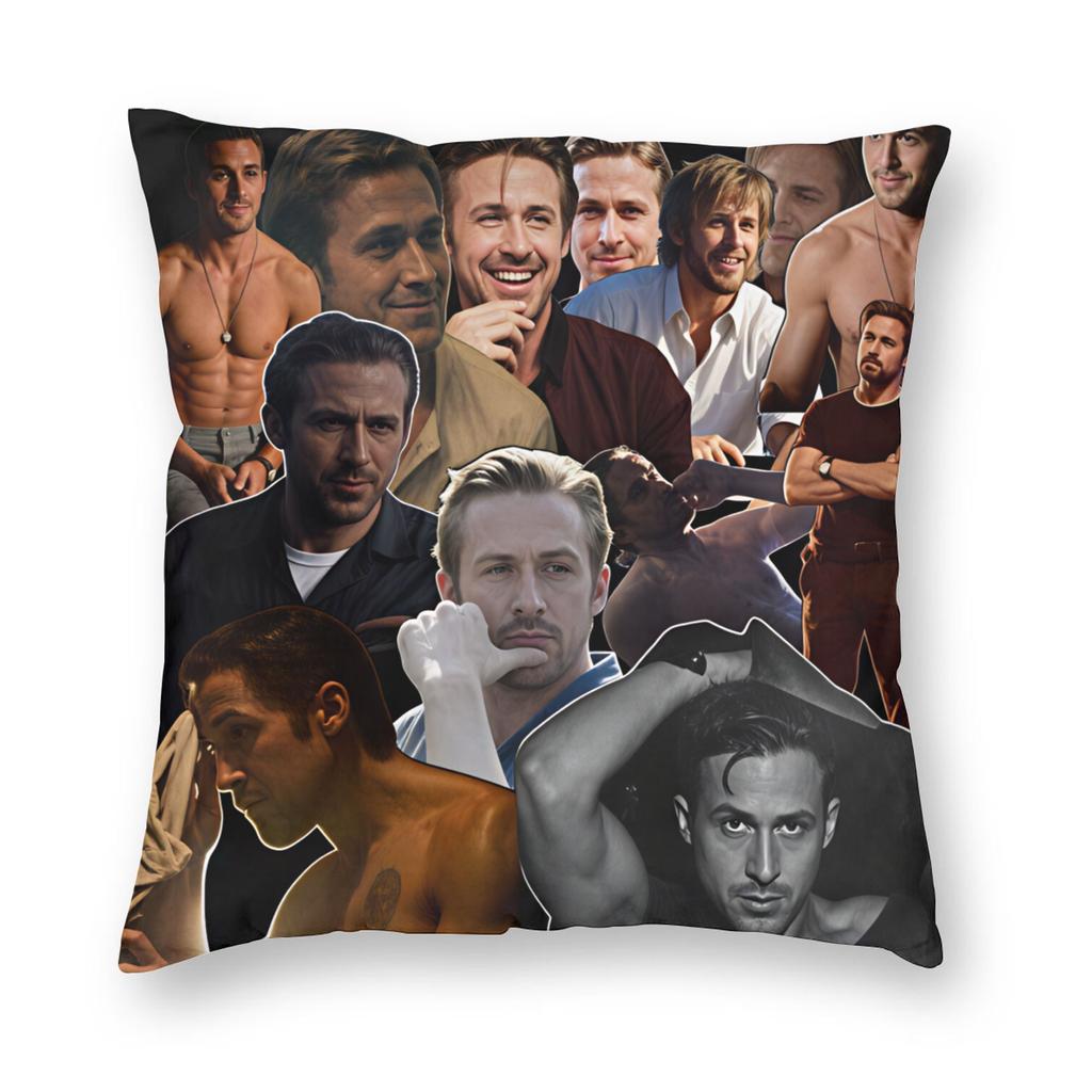 ryan gosling eats his cereal Pillow Cover Comfy Cushion Cover Novelty Pillow Case For Wedding Party Home Decor