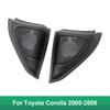For Toyota Corolla 2000-2006 2PCS Car Tweeter Refitting Audio Door Angle Gum Speaker Cover Boxes Mounts
