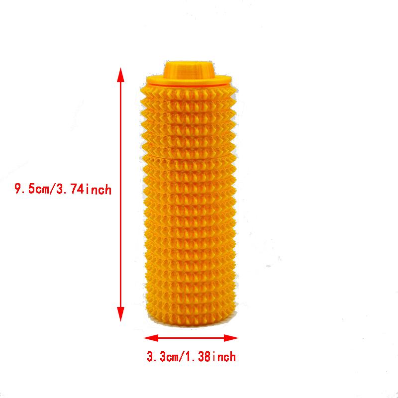 

Tactile Roller Fidgeting Plaything Clicker Tactile Spikes For Stress Stress Relief Pain Stimming Over Stimulation With Lanyard