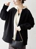Ships Any Web Exclusive Machine Washable Cardboard Cocoon Collarless Coat 724160025 Black One Size