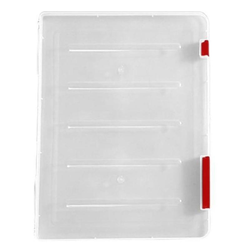 

Шесть цветов A4/A5 коробка для файлов прозрачный настольный органайзер для документов и бумаги для хранения офисных школьных принадлежностей для детей и взрослых 17x24.2 cm чёрный