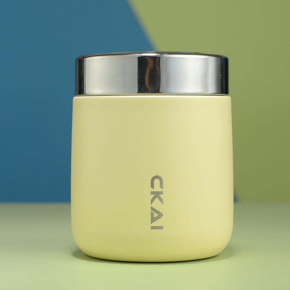 

Мини кружка и термос для еды из нержавеющей стали 304 с вакуумной изоляцией - Настраиваемый с логотипом 280ml