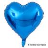 18-inch Hartvormige Aluminiumfolieballon voor Bruiloften en Valentijnsdagfeesten