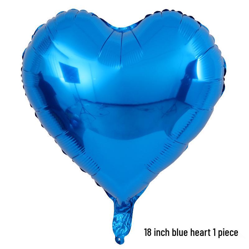 18-inch Hartvormige Aluminiumfolieballon voor Bruiloften en Valentijnsdagfeesten