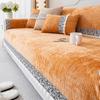 1pc Chenille Sofa Cushion, Anti-Cat Scratch,All Seasons Use, Durable, Suitable for Living Room, Bedroom, Office Decoration Sofa Protector
