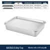 Aokewen 304 Stainless Steel Perforated Draining Basin