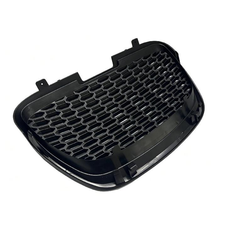 Honeycomb Front Bumper Grill For Seat Leon II 1P Facelift 2009-2012 / Altea Facelift 2009-2015 Matte Black Radiator Grill Grille