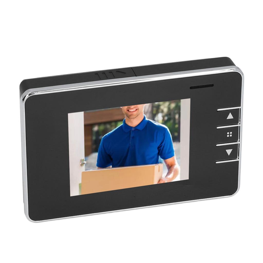 Door Peephole Viewer Camera 120 Degree View HD Night Vision 2 Way Intercom Smart Video Doorbell