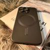 Luxury Matte For Magsafe Magnetic Wireless Charging Case For Iphone 11 12 13 14 Pro Max Plus Lens Shockproof Silicone Soft Cover