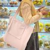 Lightweight Foldable Shopping Bag Reusable Drawstring  Handbag Travel Grocery Bag  Shopping