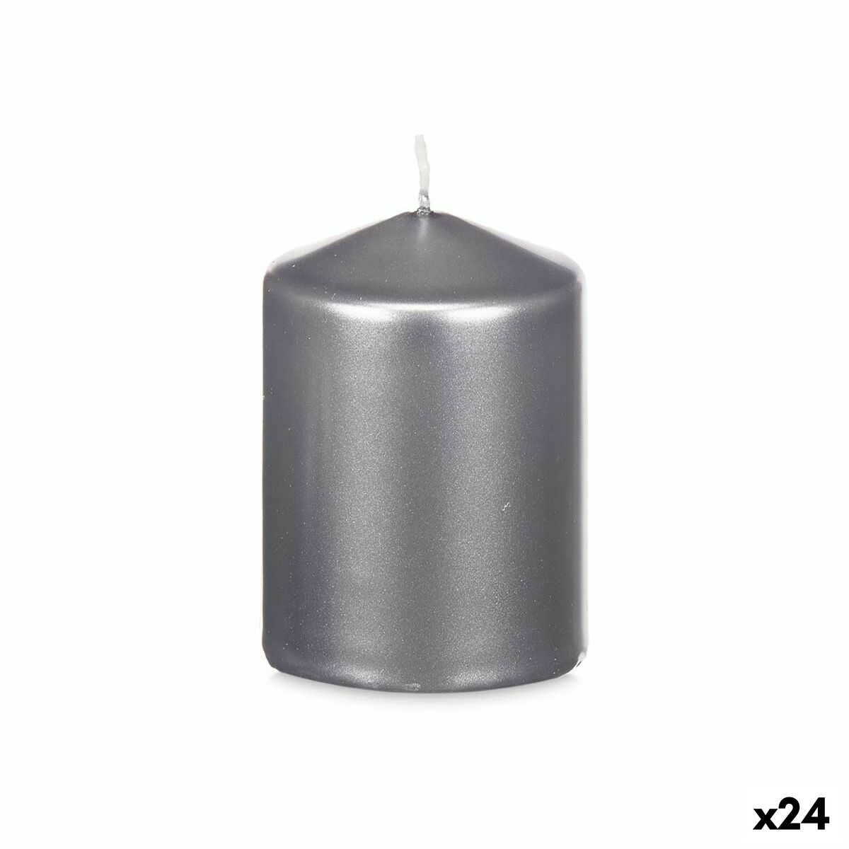 

Серебряная Свеча 7 х 10 х 7 см (24 единицы) TU прозрачный