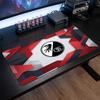 SC Freiburg FC Theme Pattern Mouse Pad, Soccer Logo Design XXL Gaming Desk Mat Non-Slip Computer Mouse Pad