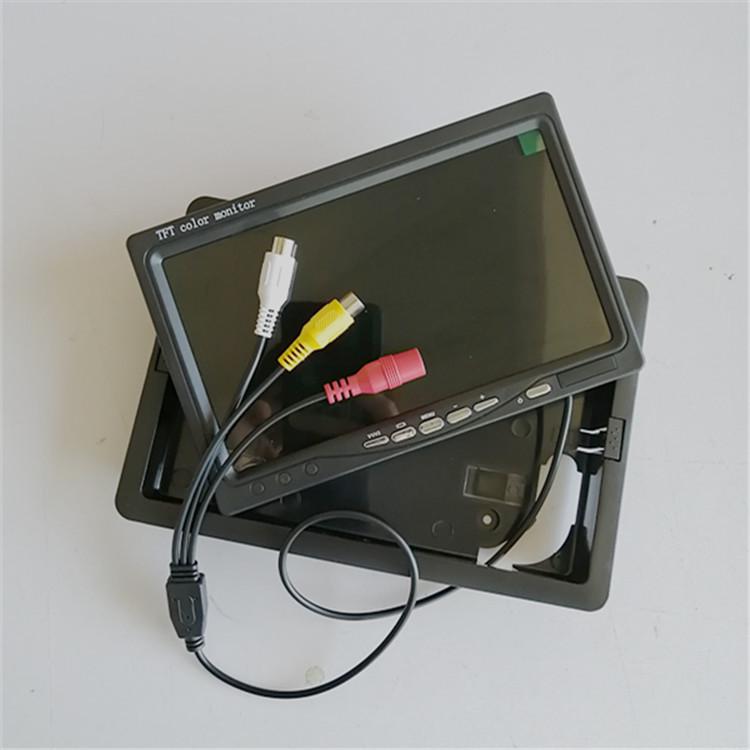 7" Truck Rearview Monitor with Camera, 24V AV Head, Reversing Display