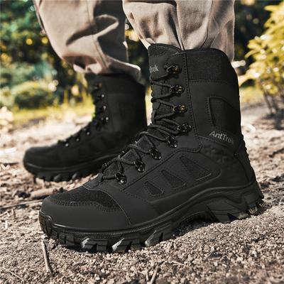 Neue Vierjahreszeiten Herren Outdoor Bergsteiger- und Feldtrainingsstiefel, Taktische Stiefel und Wüstenwander-Knöchelhohe Stiefel