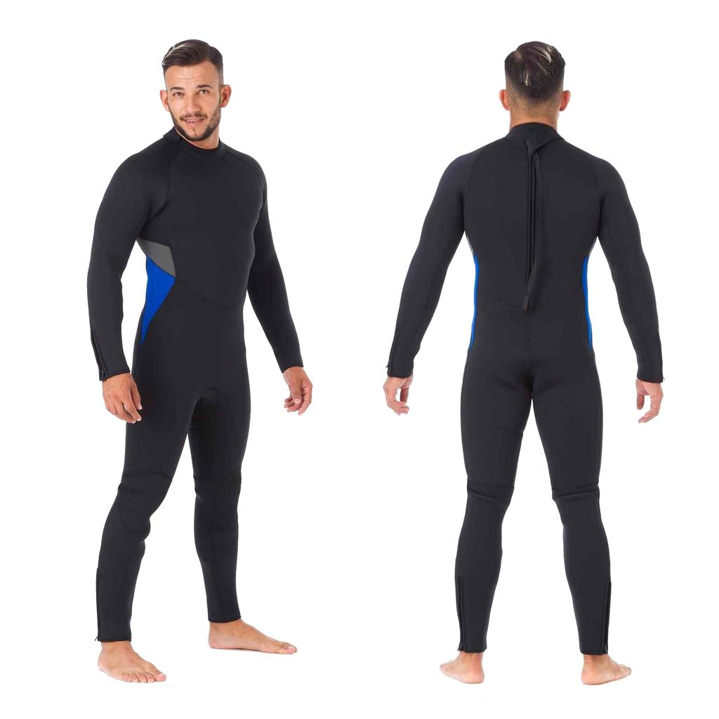 GT Suit Wetsuit Full Suit 5mm Diving Suit Suitable Diving and Snorkeling Style (PRO Specifications) Sports (ML Size, Men's A)