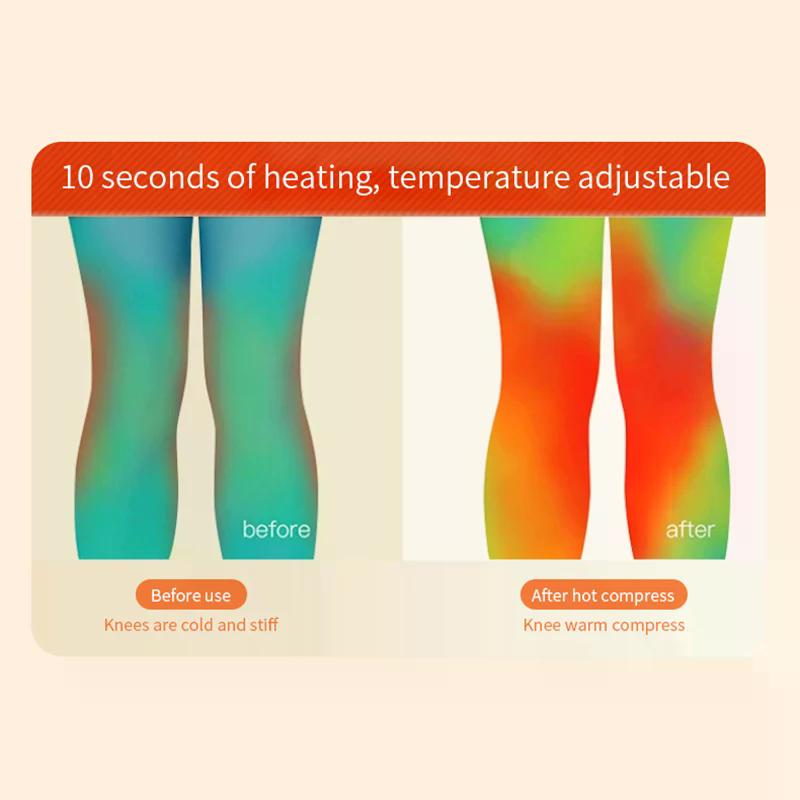 3 In 1 Knee Massager Electric Leg Joint Heating Vibration Massage Elbow Brace Arthritis Relief Fatigue Knee Support