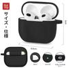 FAZHAN Correspondence AirPods4 Case Silicon Protective Case AirPods 4th Generation Air Pods 4 With Carabiner Airpots 4 Dedicated Cover With Hook