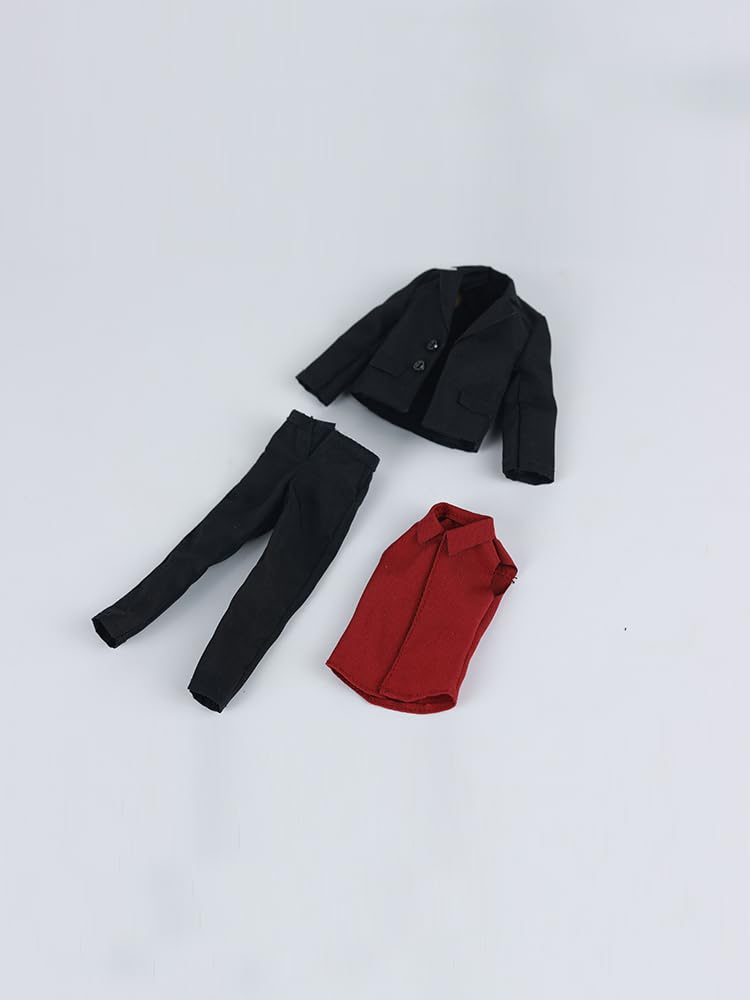 HAMRETHYPPZ Cute Set, 112 Scale Male and Female Clothing, Casual Set, Dress Up Your 112 Scale Scale Figures with Men's Suit, Banquet Suit, and Ball