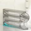 4-layer Transparent Slide Egg Storage Box Ladder Egg Box Storage Refrigerator Side Door Large Capacity Automatic Egg Roller