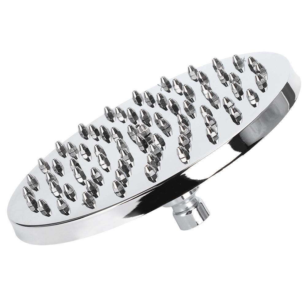 8 Inch Round Showerhead Stainless Steel Detachable Bathroom Top Spray Rain Head High Pressure G1/2