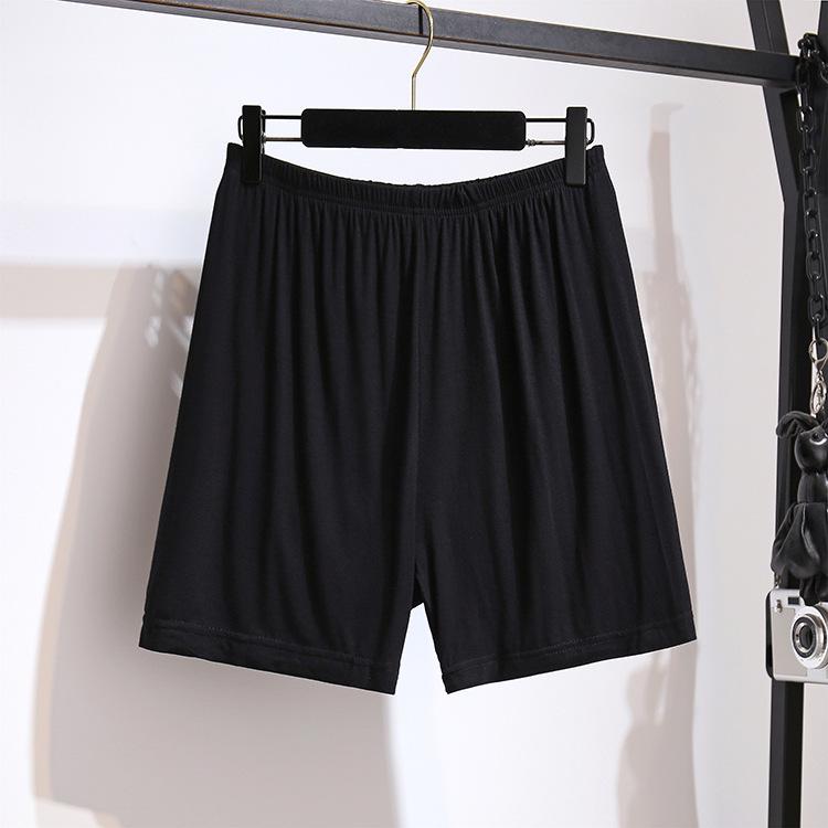 

Женские повседневные хлопковые шорты больших размеров - Эластичная талия, Защита от просвечивания, Свободный крой, Летняя одежда 8XL чёрный