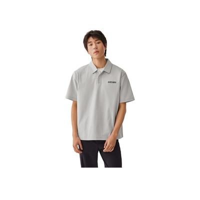 Sport Lifestyle Series Sorona Knitted Loose Casual Fashion Breathable Quick-Dry Short Sleeve Polo Shirt Men Polo Shirts L225M128-00EQ