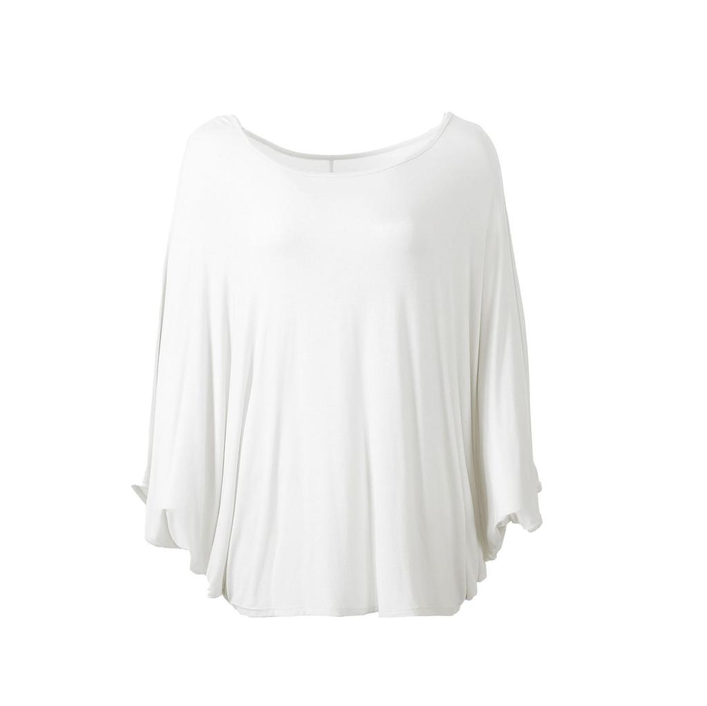 Plus Size Ladies 40-count Modal Batwing-sleeved Tshirt Short Sleeves Slimming Casual T-shirts Loose Tee Tops 13 Colors Japanese-style