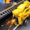 Spark Stone War Chariot Inertial Off-road Toy for Kids - Fire-breathing, Creative Sliding Vehicle