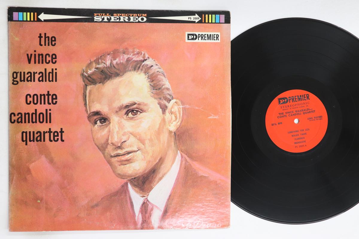 

LP Record VINCE GUARALDI - Conte Candoli PS2009 PREMIER ALBUMS US Jazz Used