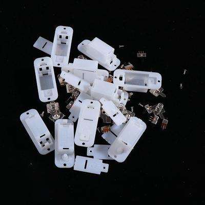 10 Sätze AG13 LR44 Batteriefach mit Schalterknopf Kunststoff 3V 4.5V Geschenk Player Batteriefach ohne Batterien