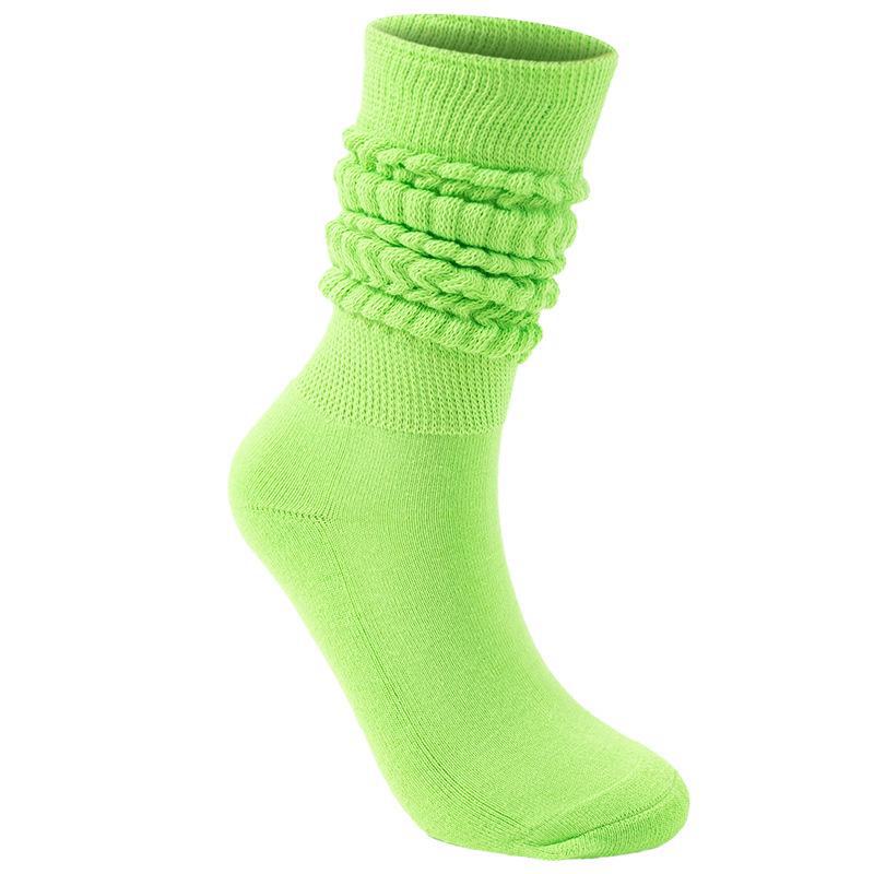 European & American Terry Towel Sports Socks - Slouch Style Bubble Running Pile Socks