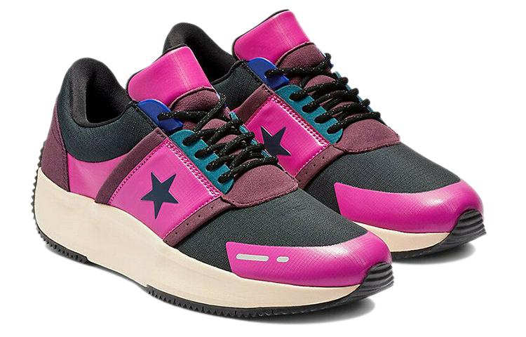 Converse Run Star Utility Sneakers Black/Purple/Pink