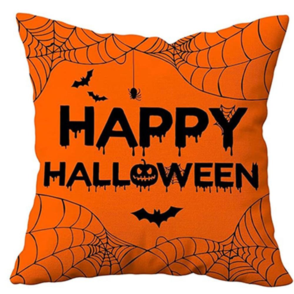 Spooky Halloween Pillows: Ghosts, Witches, and Treats! Sofa Cushion Cover, Holiday Party Decoration, Gift