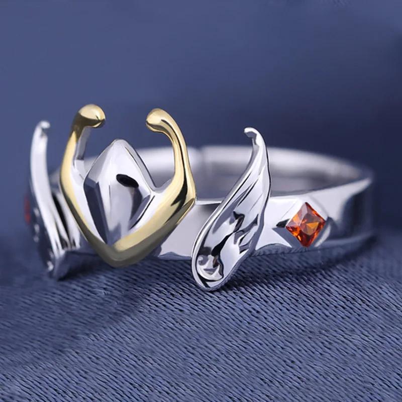 Anime Saint Seiya Knights of the Zodia Pegasus Cosplay Ring Unisex Adjustable Alloy Cartoon Rings Jewelry Accessories Props Gift