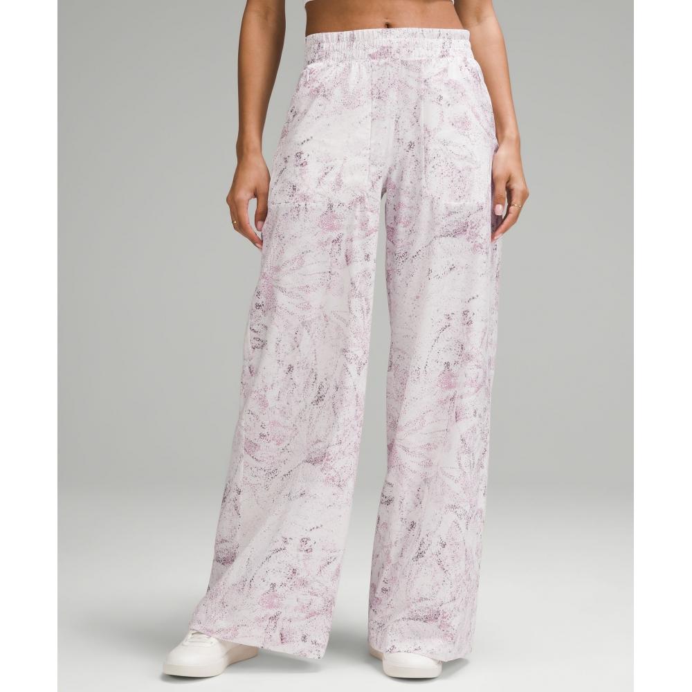 

Lululemon Широкие брюки Swift Mid Rise Gossamer Floral Vita Pink Multi 0