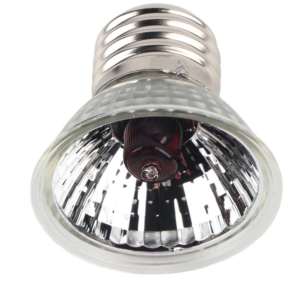 1Pc UVA UVB Reptile Heating Light Bulb Snake Pet Infrared Ray Sunlight Lamp(50W)